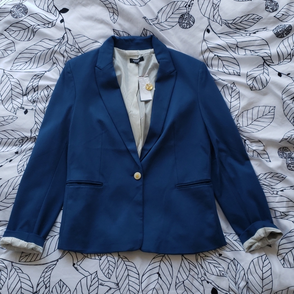 Royal blue blazer
